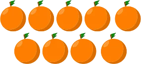 Laranjas Farm Fruit em embalagem de 10 kg